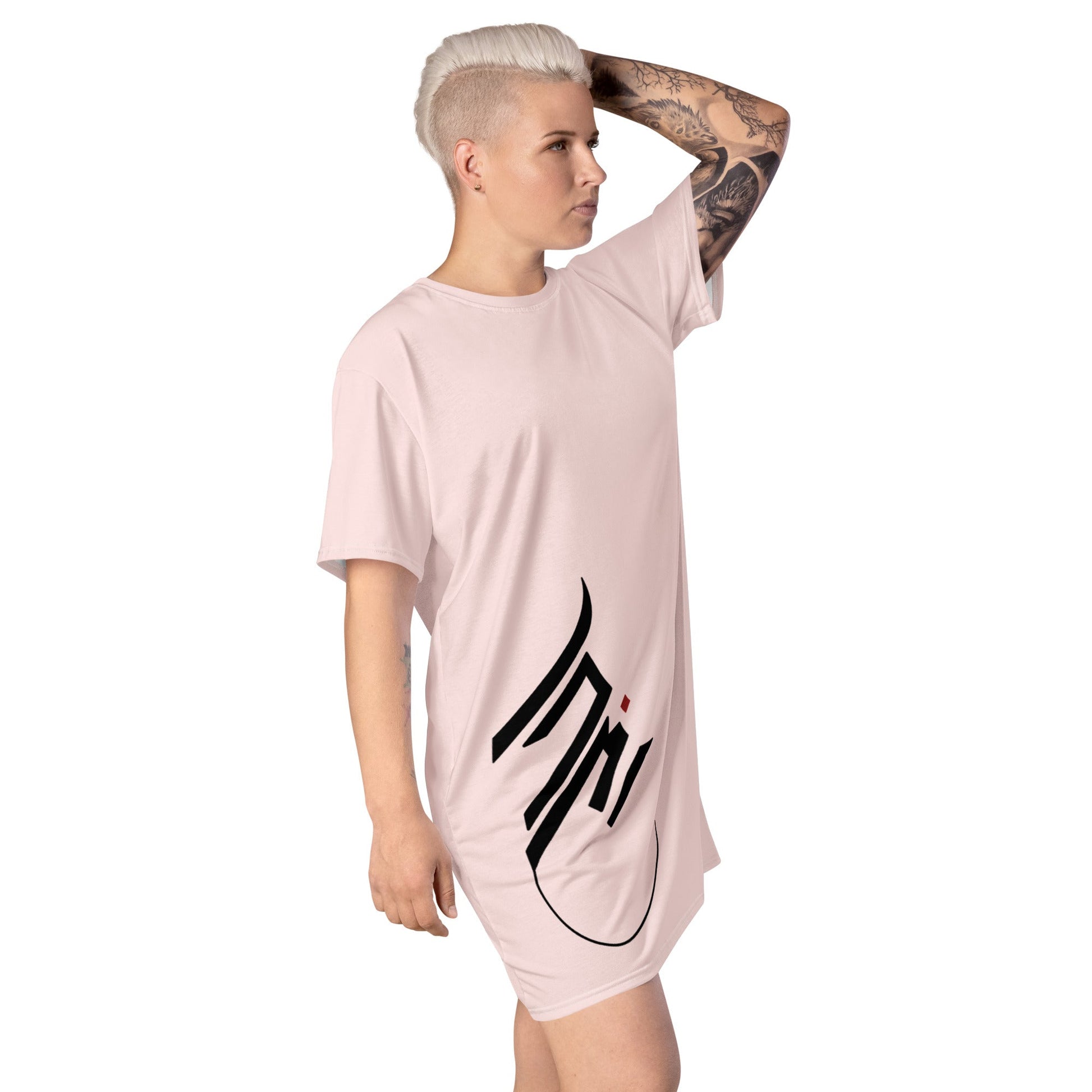 AL - BADR (THE MOON) Women's T - Shirt Dress - BONOTEE