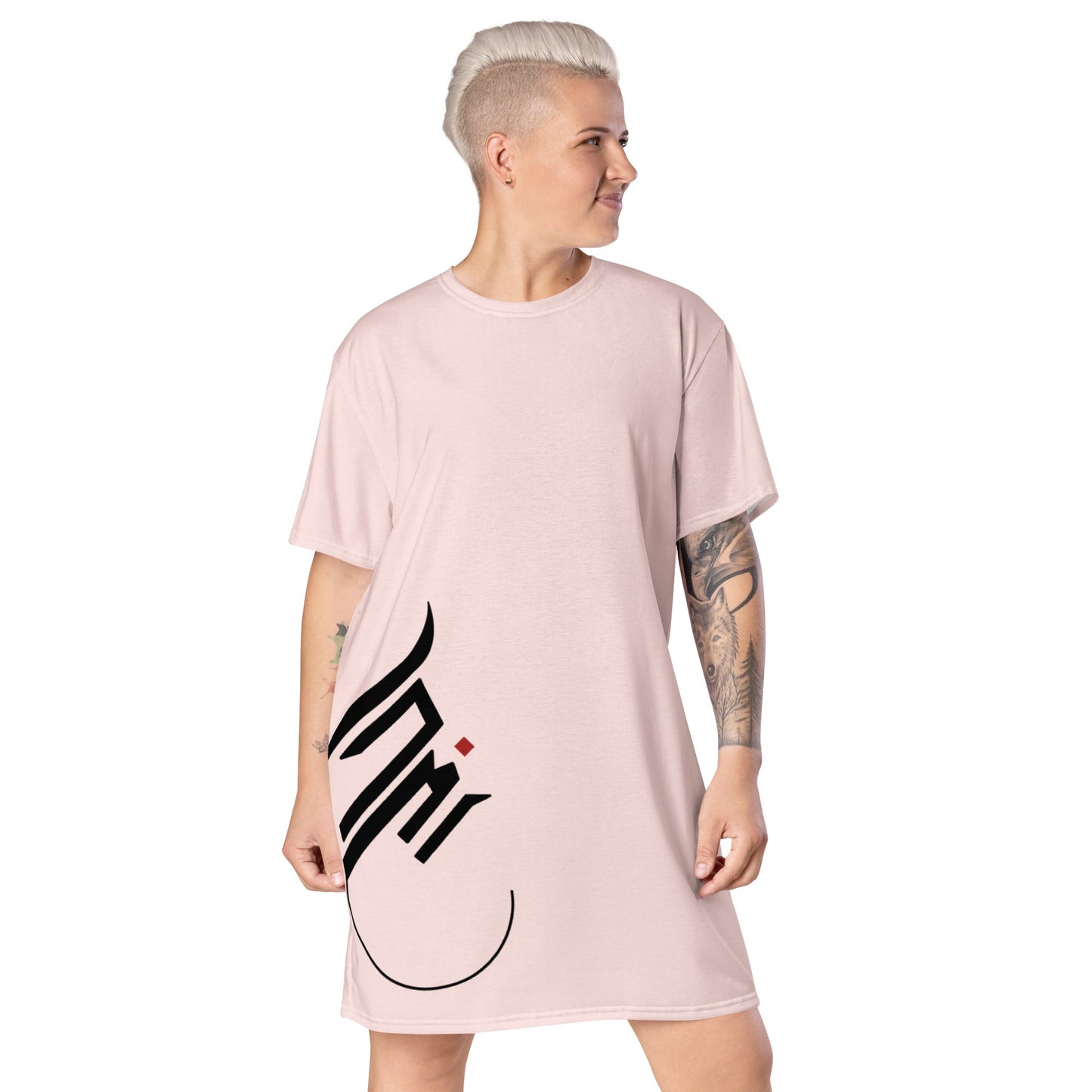 AL - BADR (THE MOON) Women's T - Shirt Dress - BONOTEE