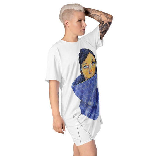 BLUE MOOD Women's T - shirt Dress - BONOTEE