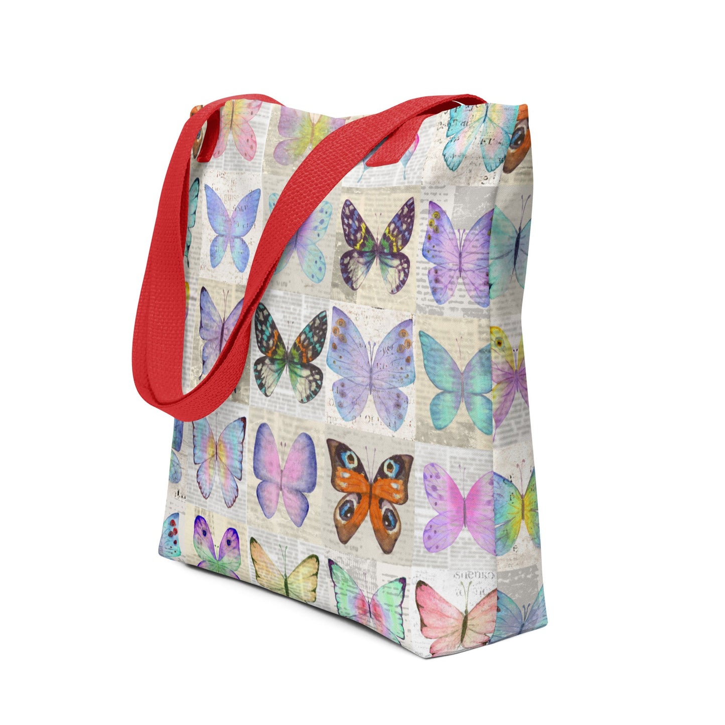 BUTTERFLIES Shopping Tote Bag - BONOTEE