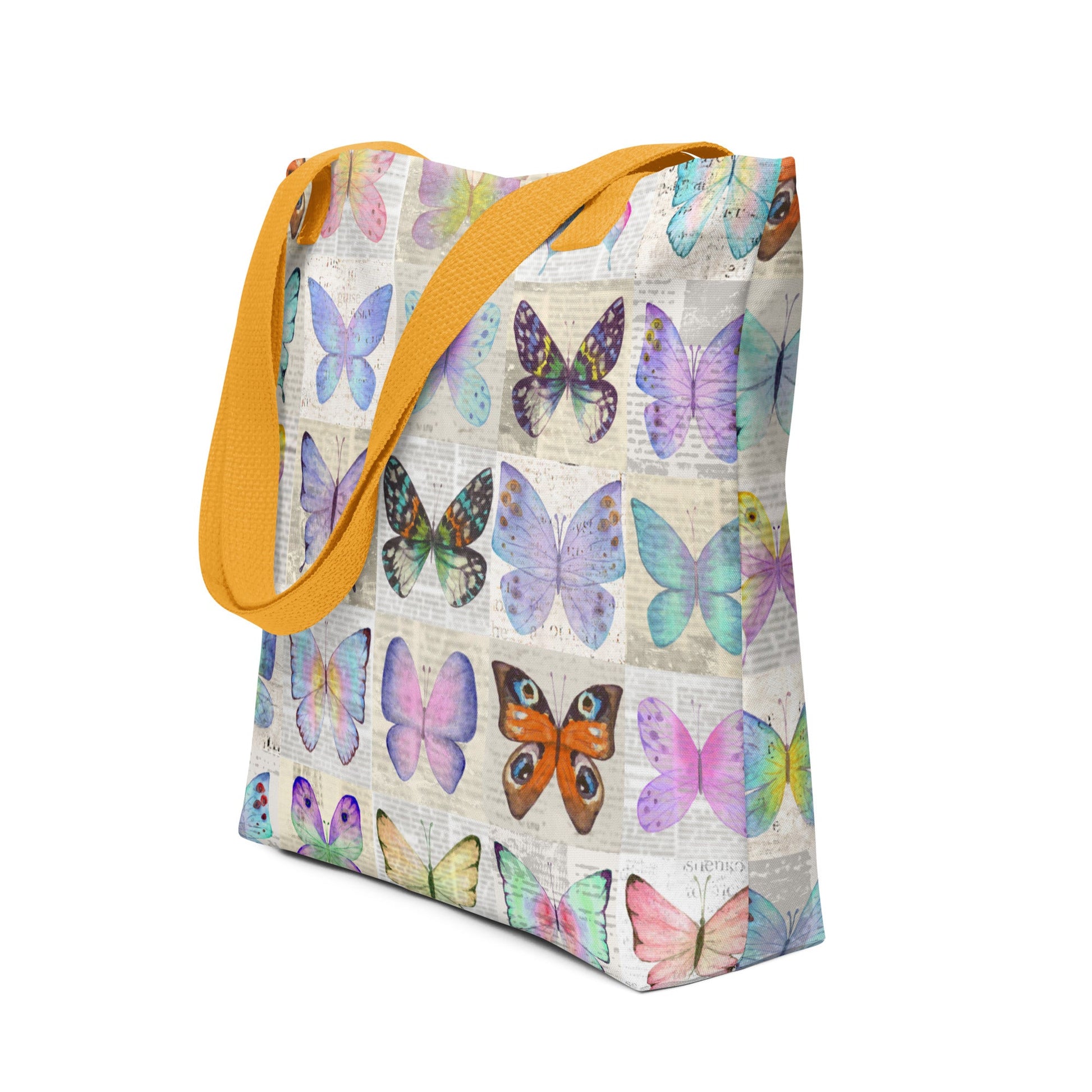 BUTTERFLIES Shopping Tote Bag - BONOTEE