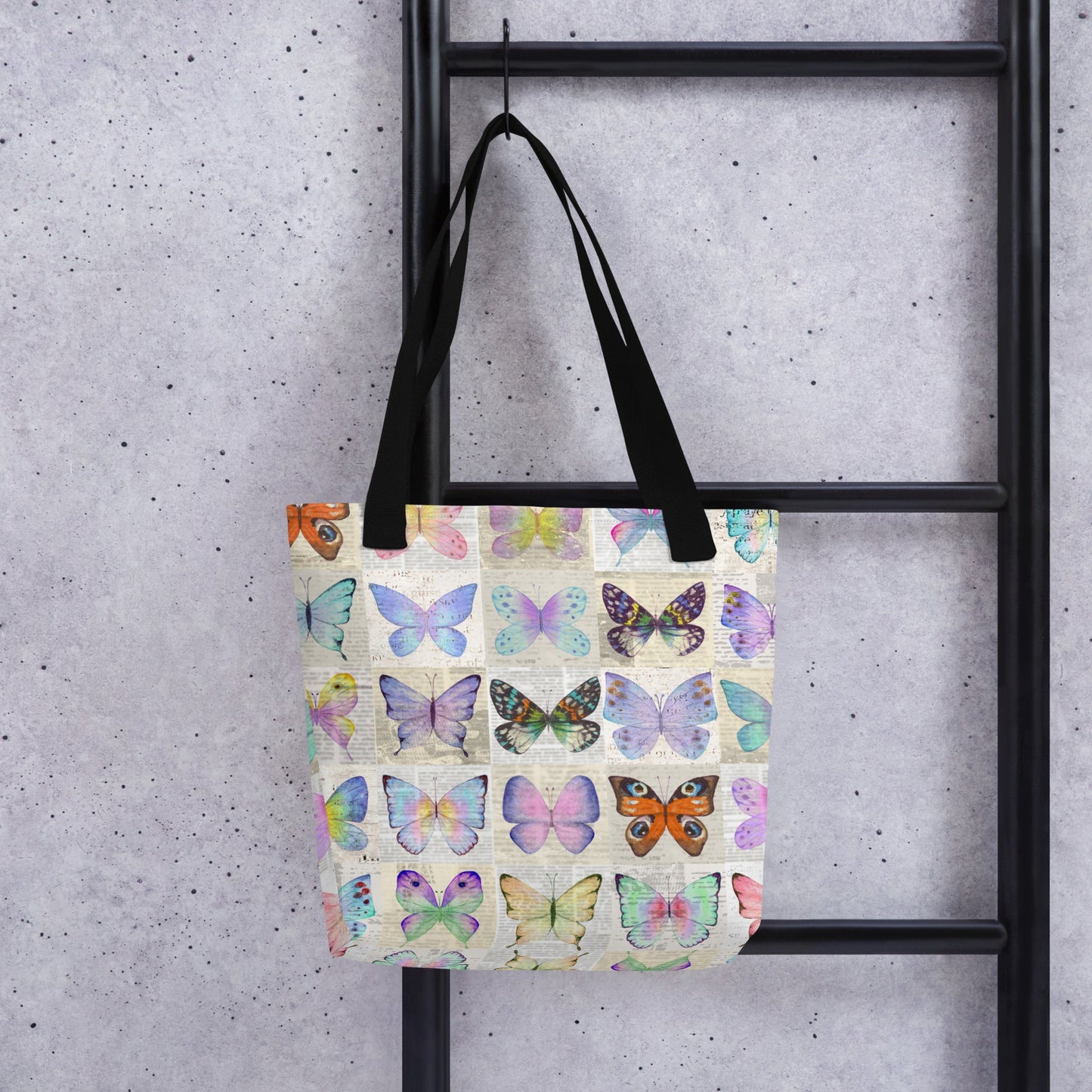 BUTTERFLIES Shopping Tote Bag - BONOTEE