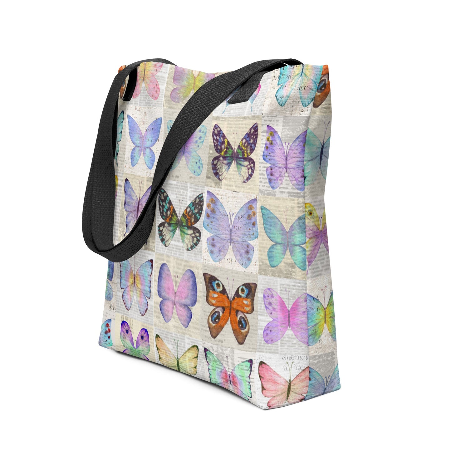 BUTTERFLIES Shopping Tote Bag - BONOTEE