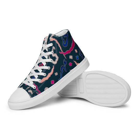 KINDNESS Men’s High Top Canvas Shoes - BONOTEE