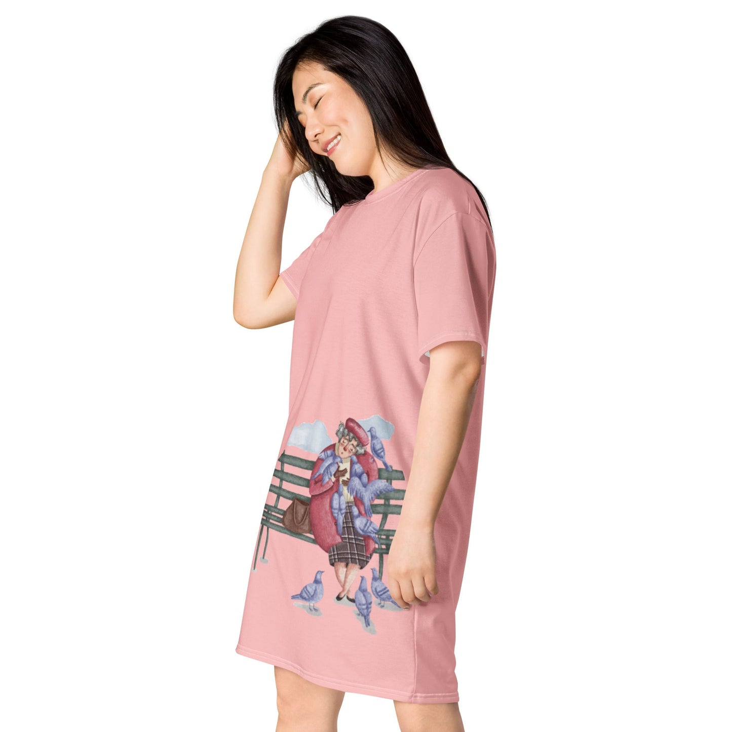 KINDNESS Women's T - Shirt Dress - BONOTEE