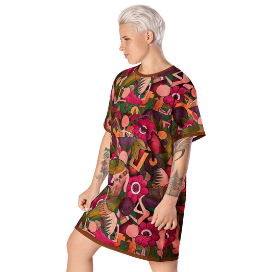 LOTUS Women's T - Shirt Dress - BONOTEE