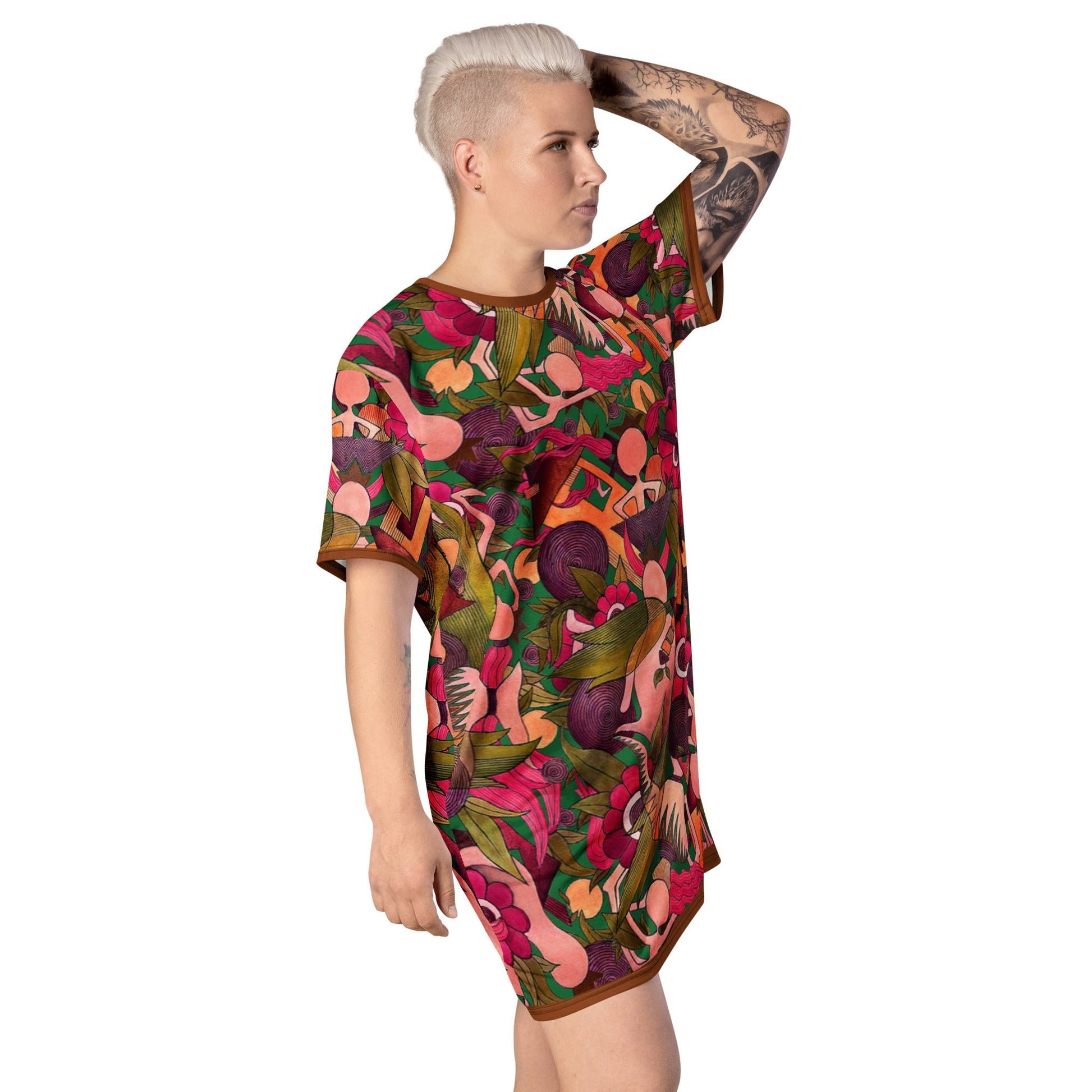 LOTUS Women's T - Shirt Dress - BONOTEE