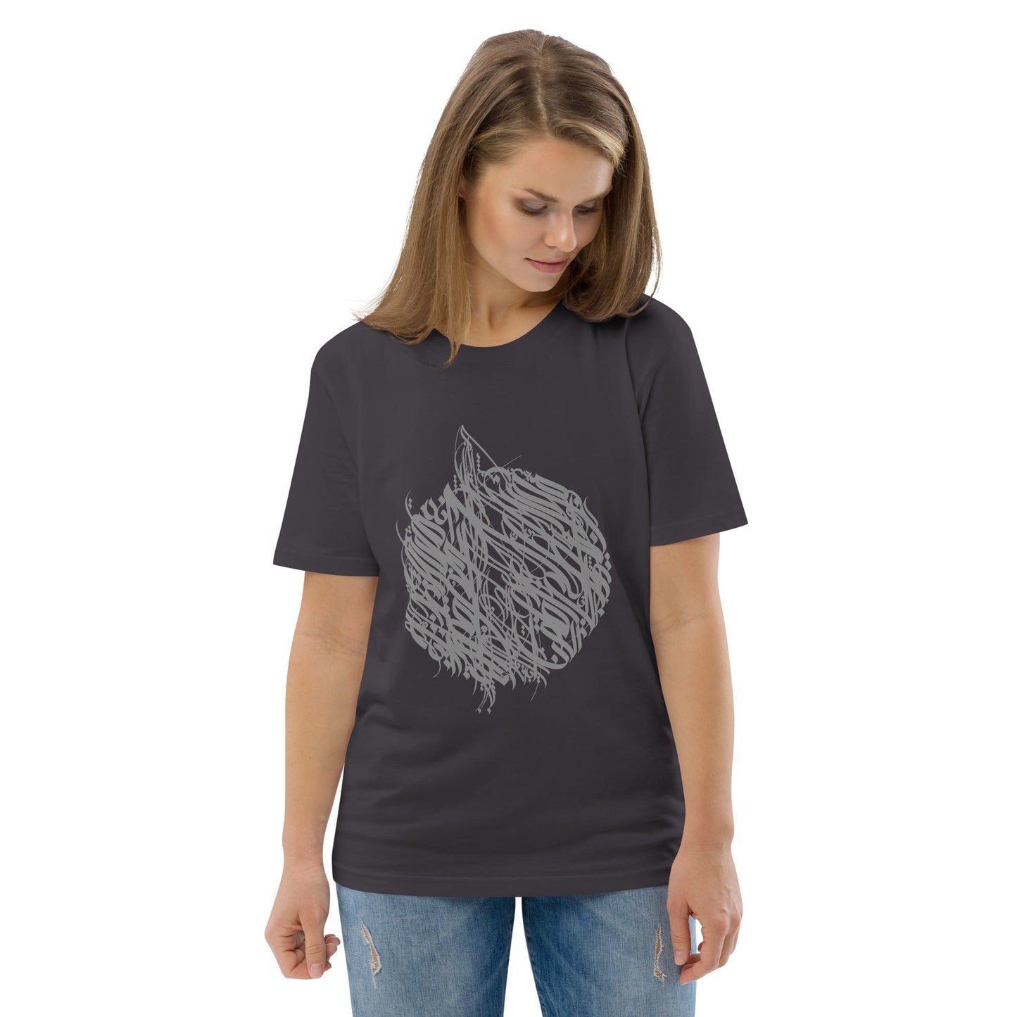 Medium Fit Short Sleeve Organic Cotton Women's T - Shirt EARTH - BONOTEE