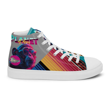 Men's High Top canvas Sneaker PLANET OF APES - BONOTEE