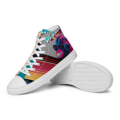 Men's High Top canvas Sneaker PLANET OF APES - BONOTEE