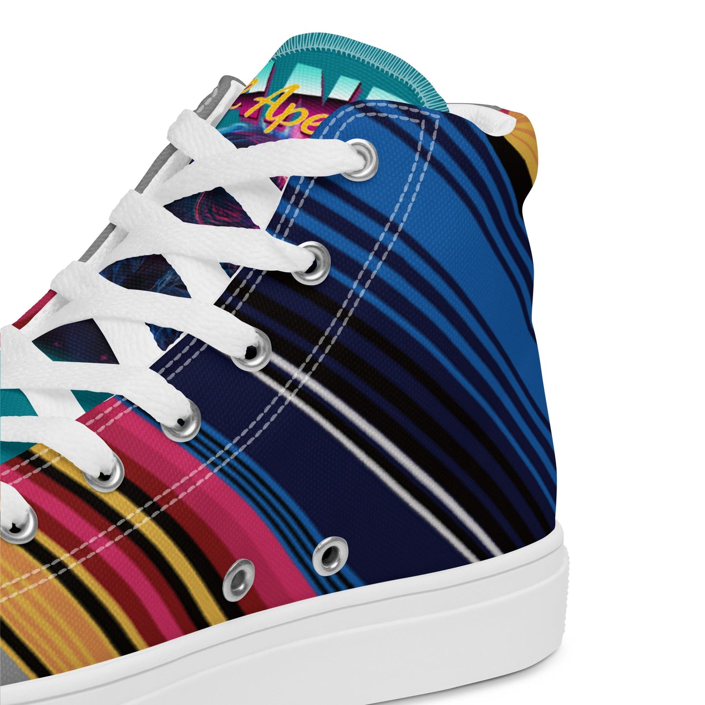 Men's High Top canvas Sneaker PLANET OF APES - BONOTEE