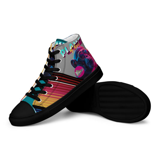 Men's High Top canvas Sneaker PLANET OF APES - BONOTEE