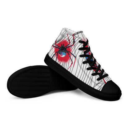 Men's High Top Canvas Sneakers THE SPIDER - BONOTEE