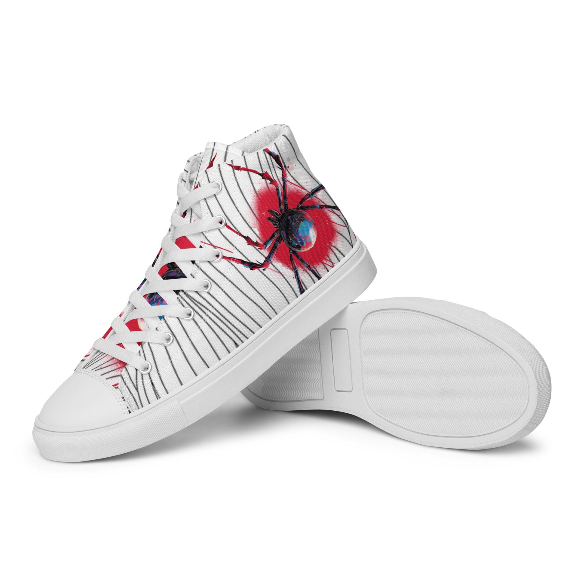 Men's High Top Canvas Sneakers THE SPIDER - BONOTEE