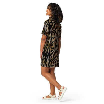 QUEEN OF JUNGLE Women's T - Shirt Dress - BONOTEE