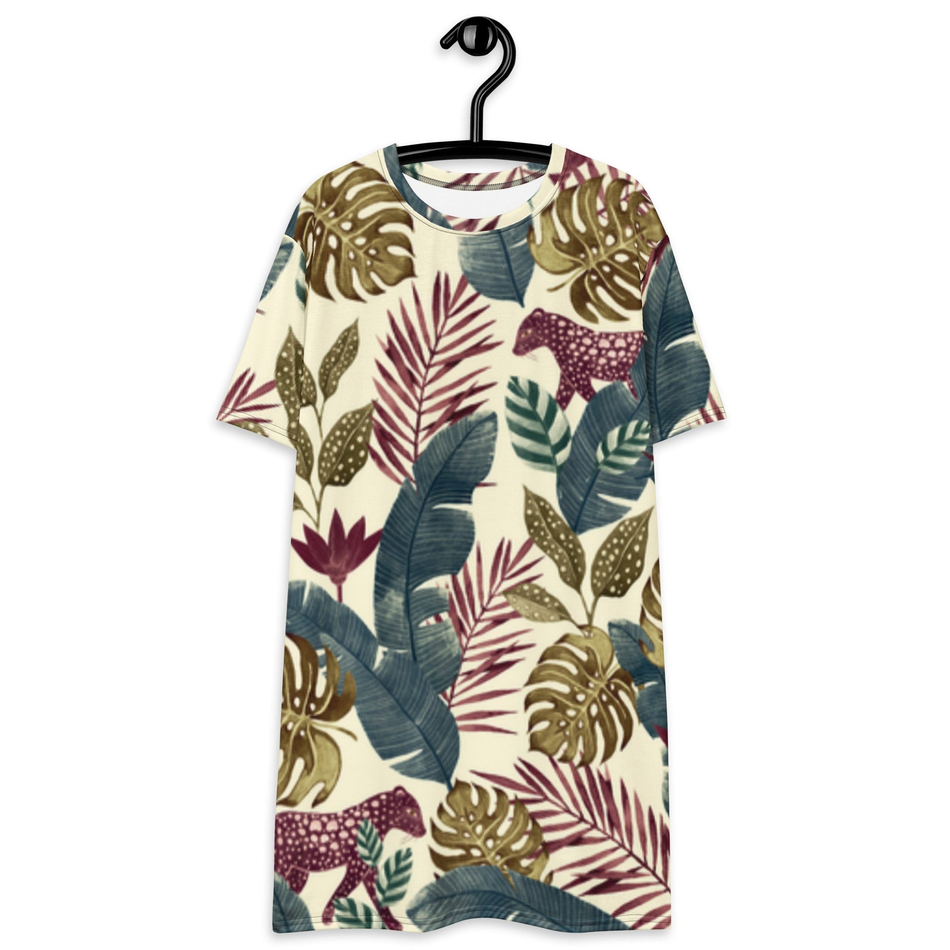 SECRET OF JUNGLE Women's T - shirt Dress - BONOTEE