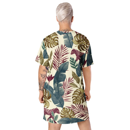 SECRET OF JUNGLE Women's T - shirt Dress - BONOTEE