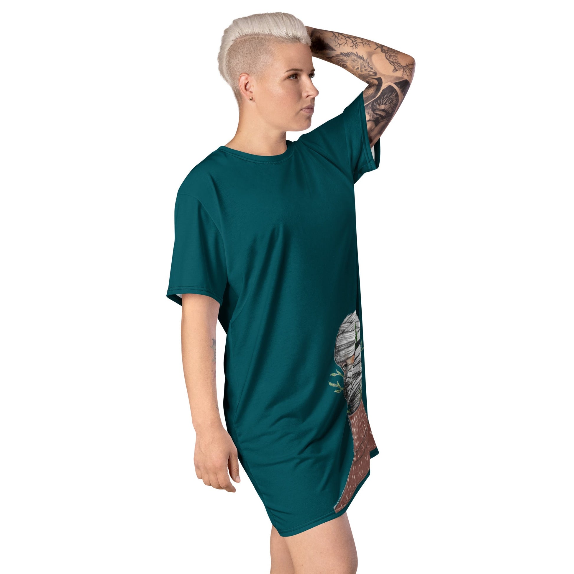 SEEDLING Women's T - Shirt Dress - BONOTEE