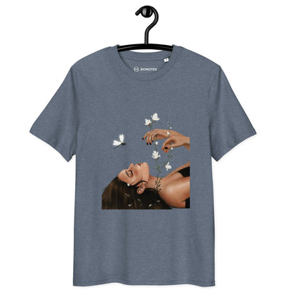 Short Sleeve Medium Fit Organic Women's T - Shirt NATURE'S LULLABY - BONOTEE