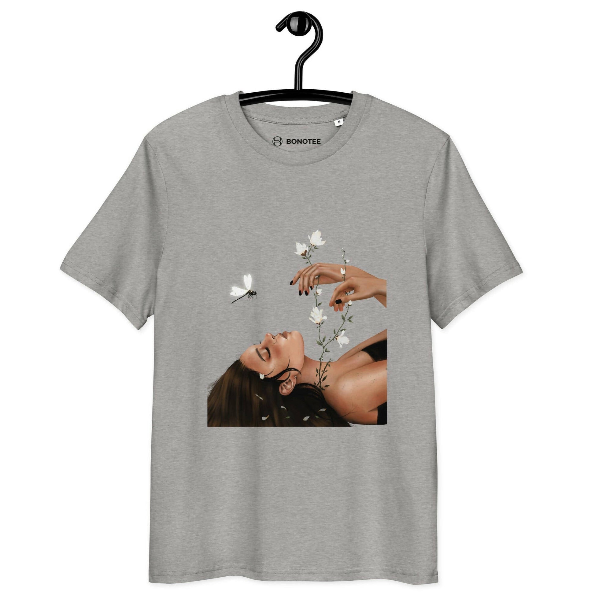 Short Sleeve Medium Fit Organic Women's T - Shirt NATURE'S LULLABY - BONOTEE