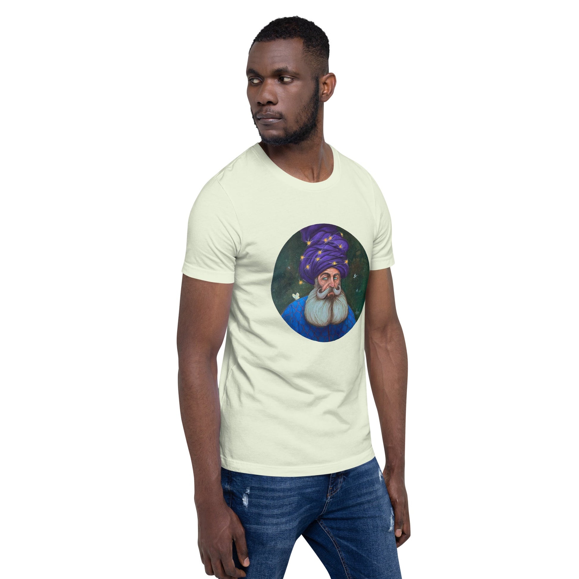 Short Sleeve Regular Fit Unisex T - Shirt THE PORTRAIT - BONOTEE