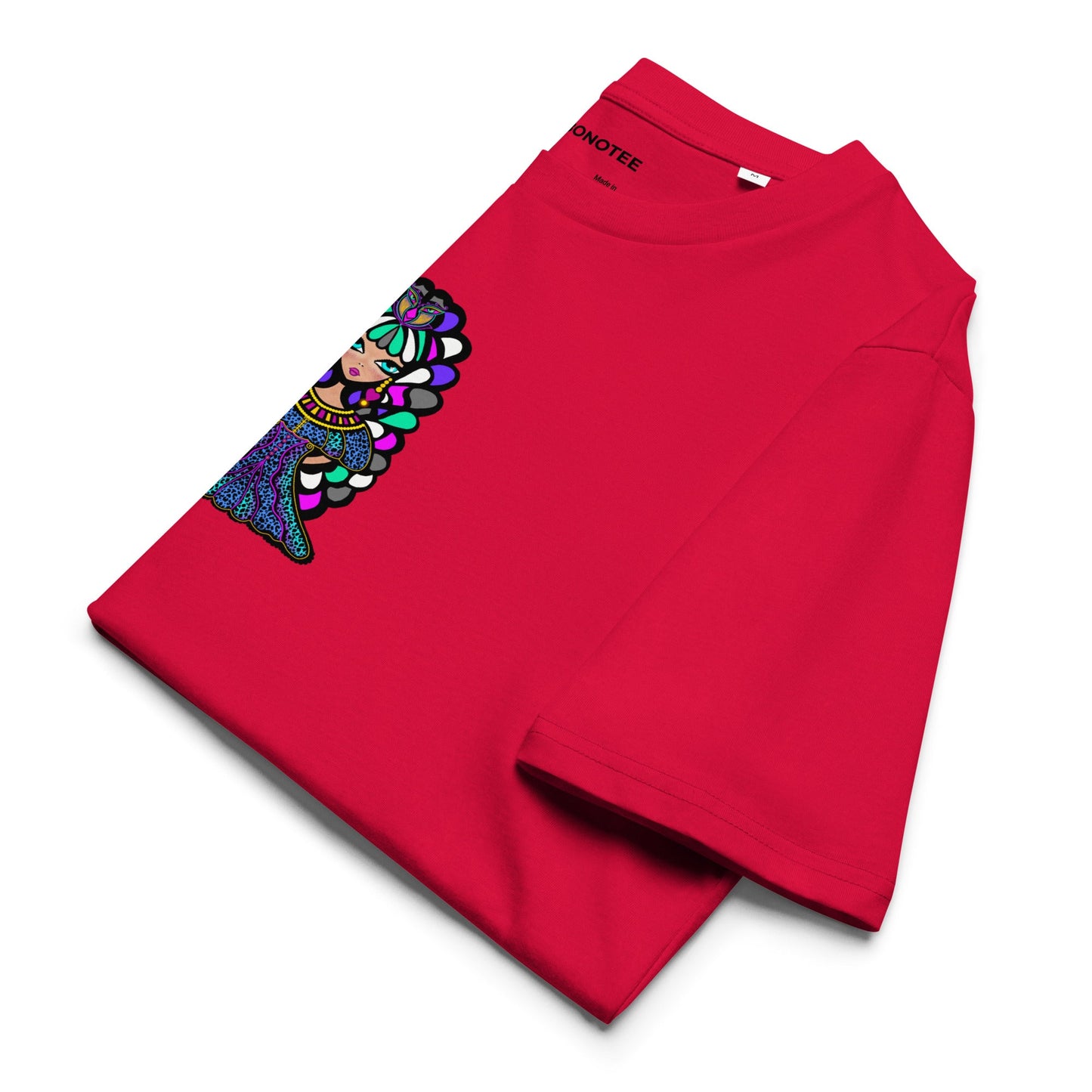 Short Sleeve Women's Organic T - Shirt AROOSAK - BONOTEE