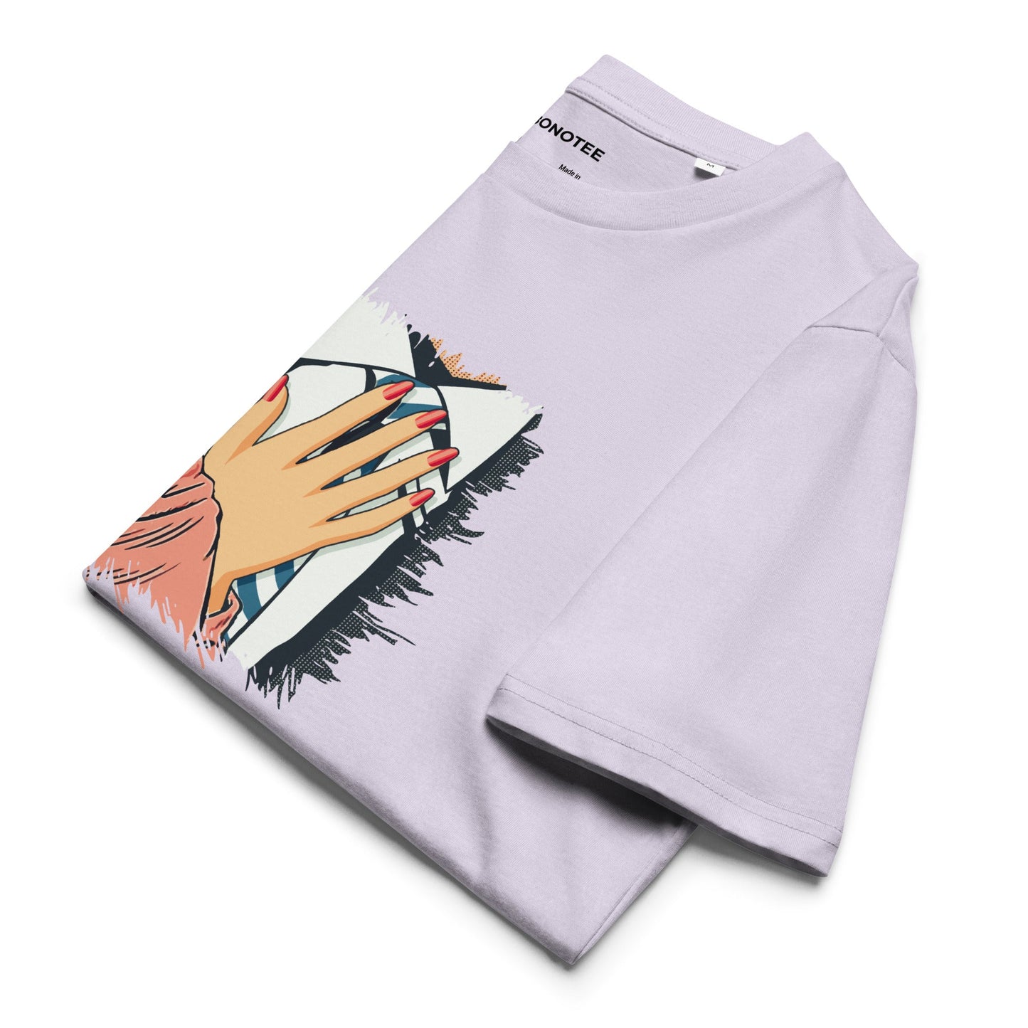 Short Sleeve Women's Organic T - Shirt ROMANTIC COUPLES 3 - BONOTEE
