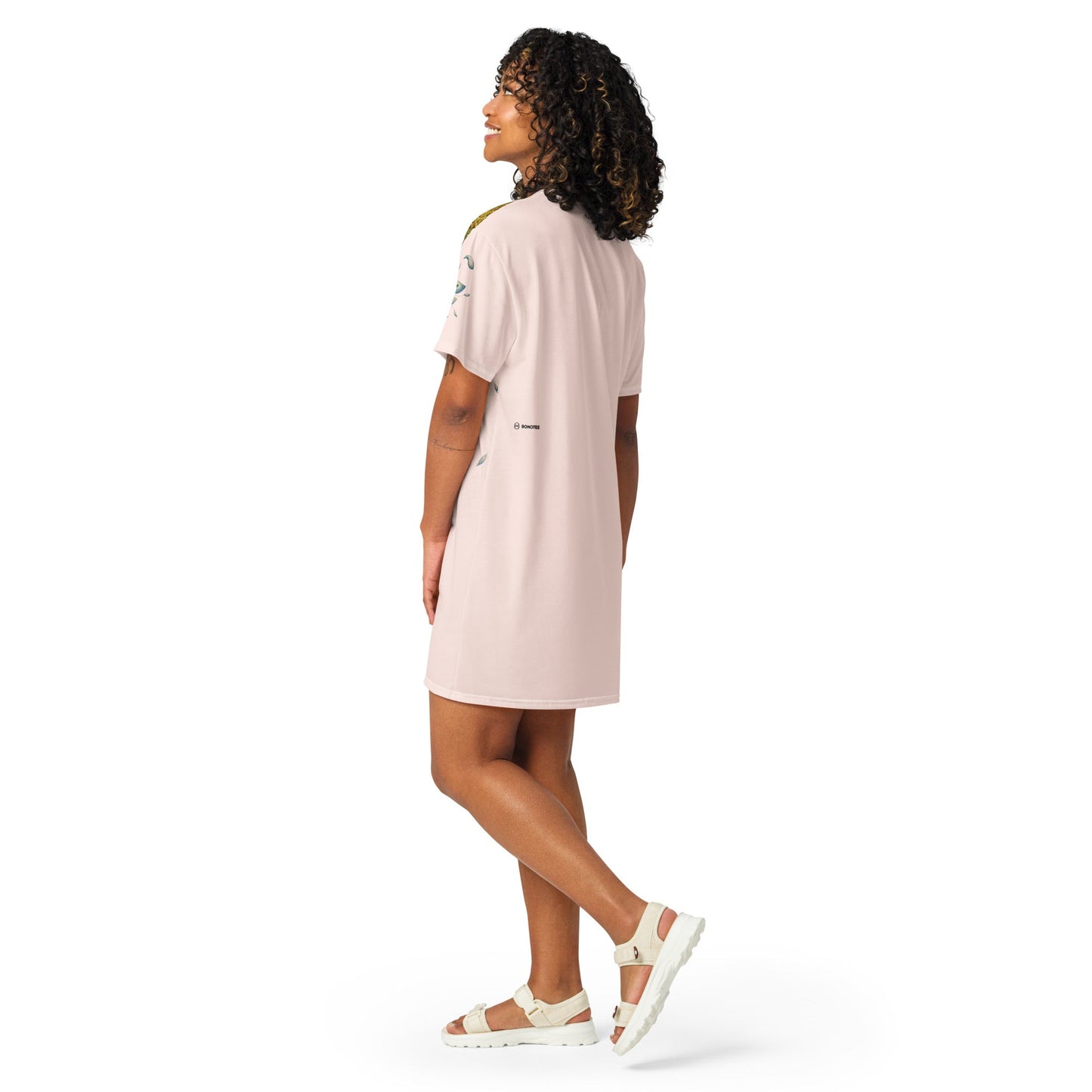 UP TO THE LIGHT Women's T - Shirt Dress - BONOTEE