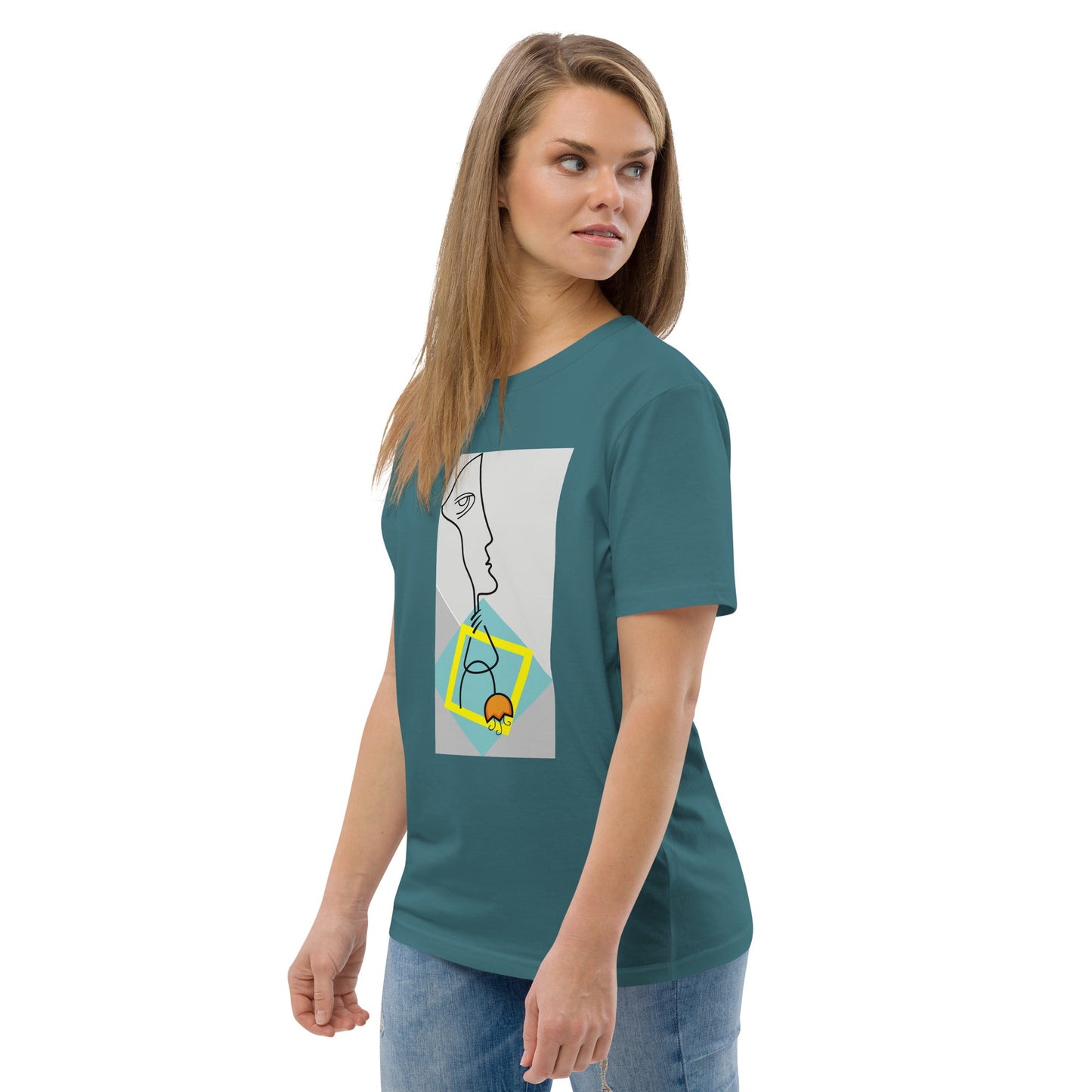 Women's Organic T - Shirt Medium Fit DELIVERANCE - BONOTEE