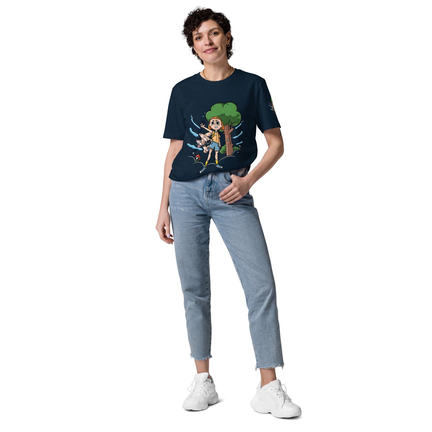 Women's Organic T - Shirt Single Jersey ZOMBIE TIME - BONOTEE