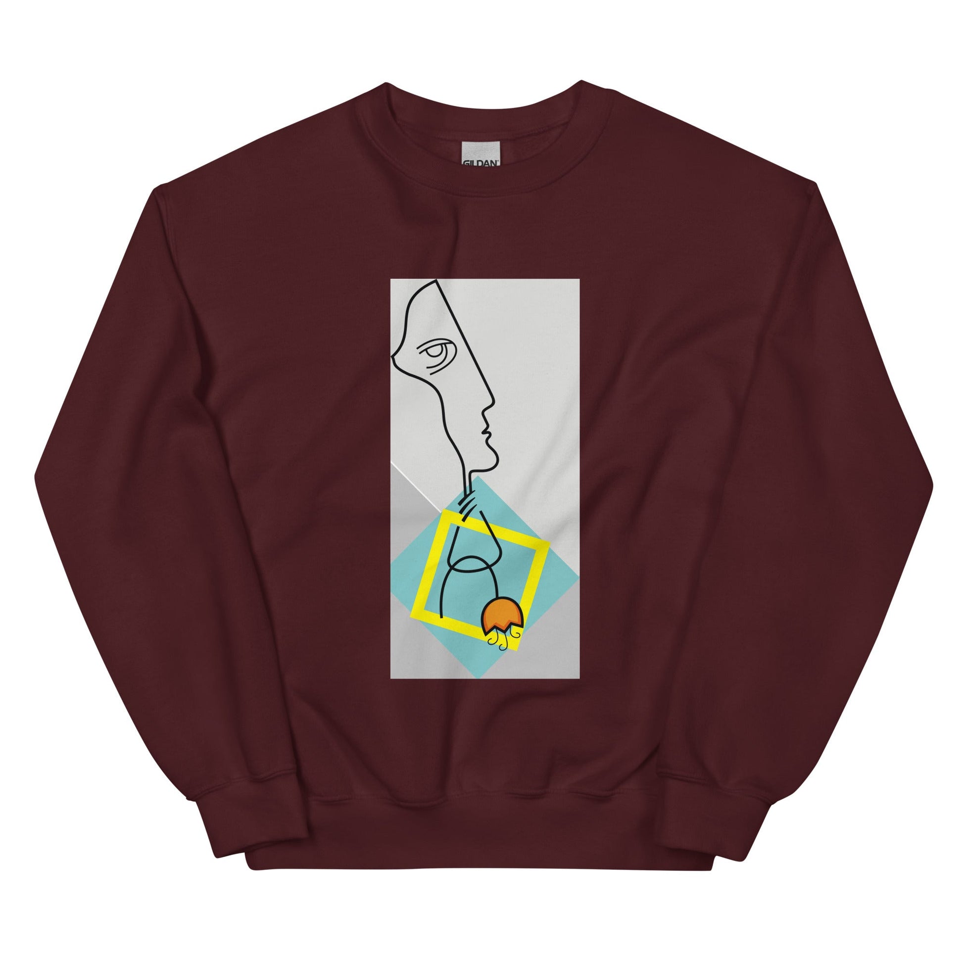 unisex-sweatshirt-deliverance-maroon