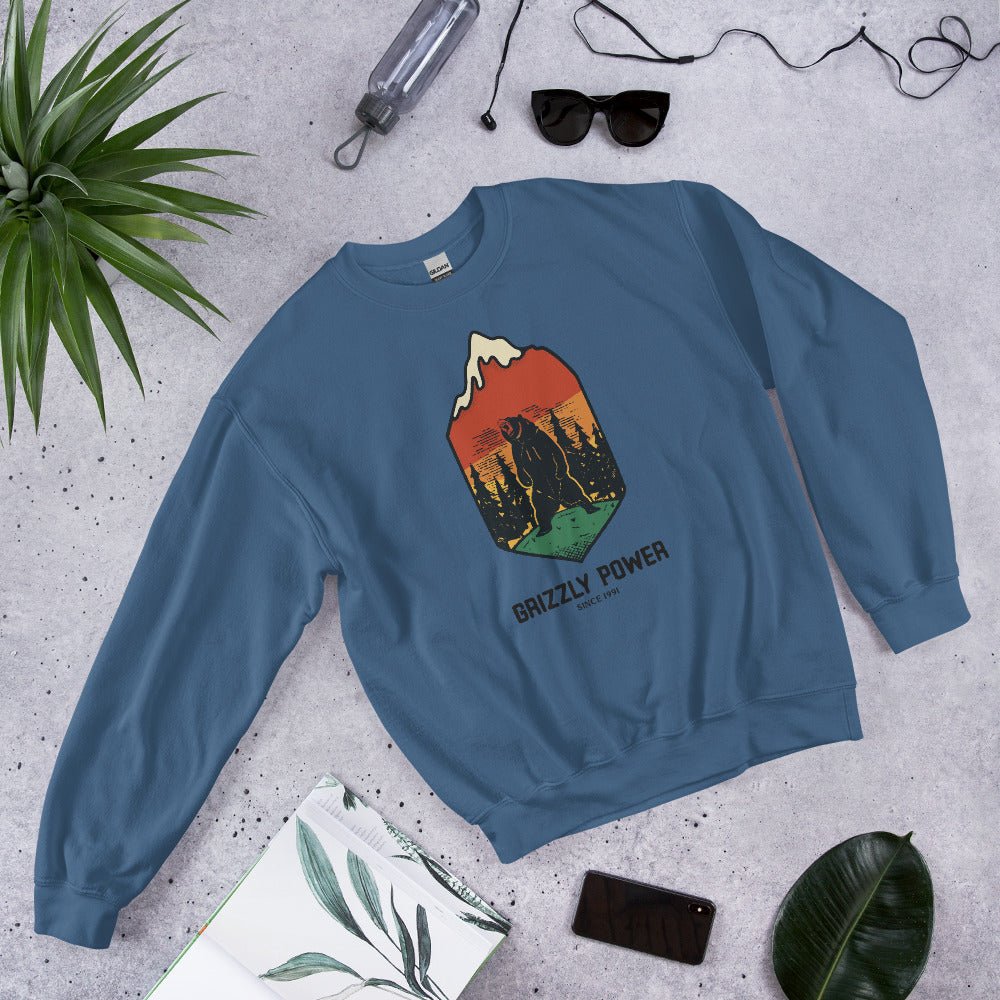 GRIZZLY POWER Unisex Classic Sweatshirt - Bonotee