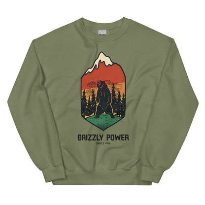 GRIZZLY POWER Unisex Classic Sweatshirt - Bonotee