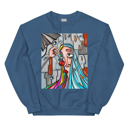 unisex-classic-sweatshirt-heart-air-indigo-blue