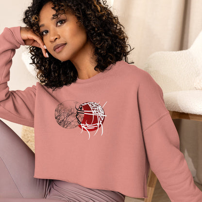 INTO THE MYSTIC Women's Crop Sweatshirt - Bonotee