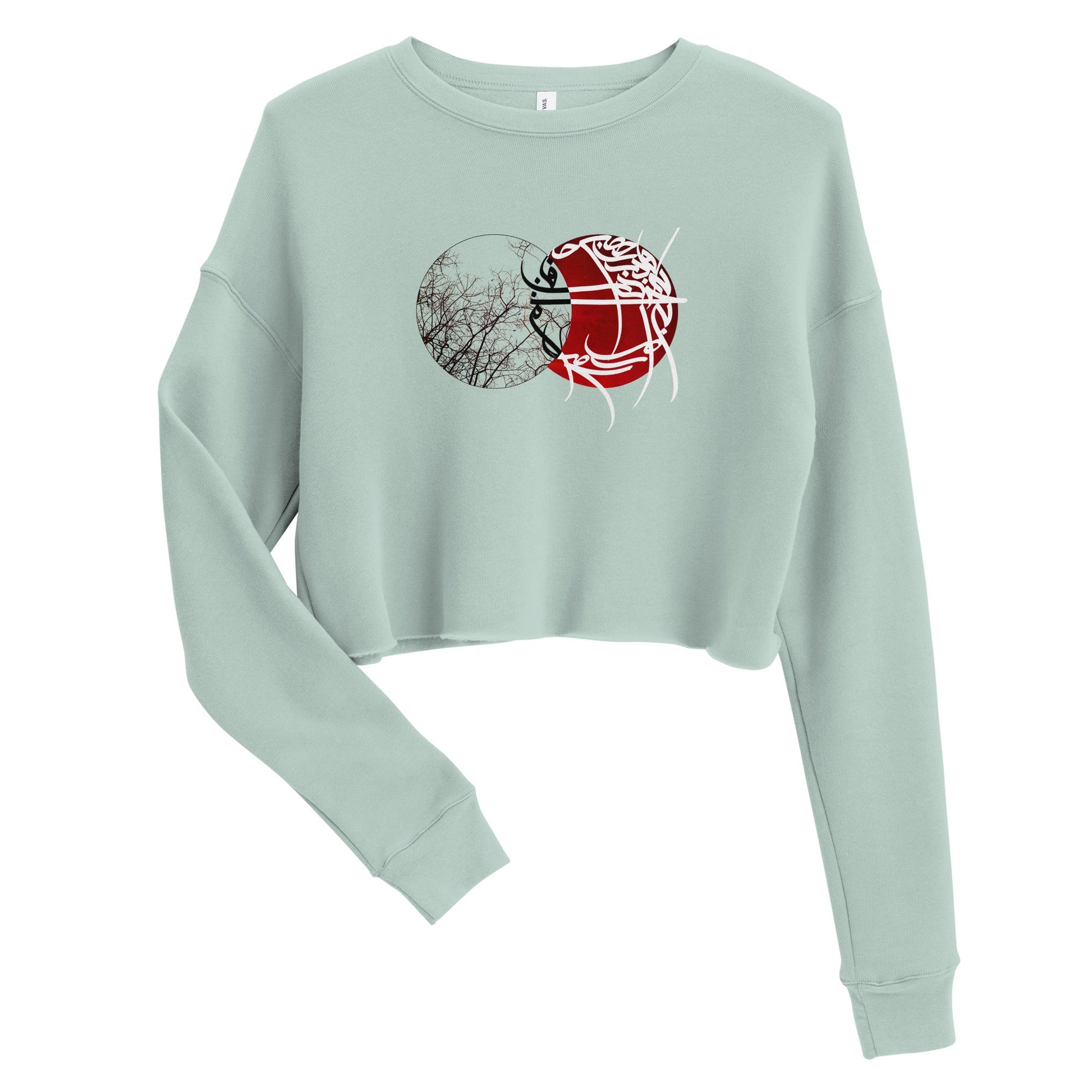 INTO THE MYSTIC Women's Crop Sweatshirt - Bonotee