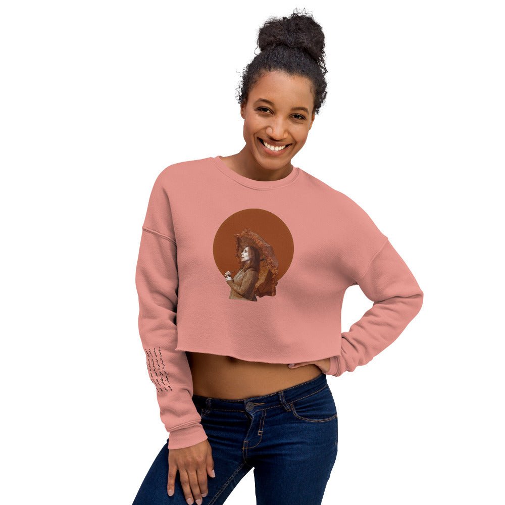 MOON NEIGHBOR Women's Crop Sweatshirt - Bonotee