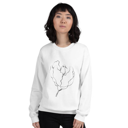 unisex-classic-sweatshirt-morning-bird-white