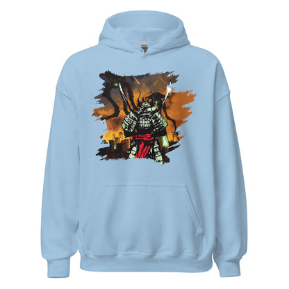 unisex-classic-hoodie-samurai-warrior-light-blue