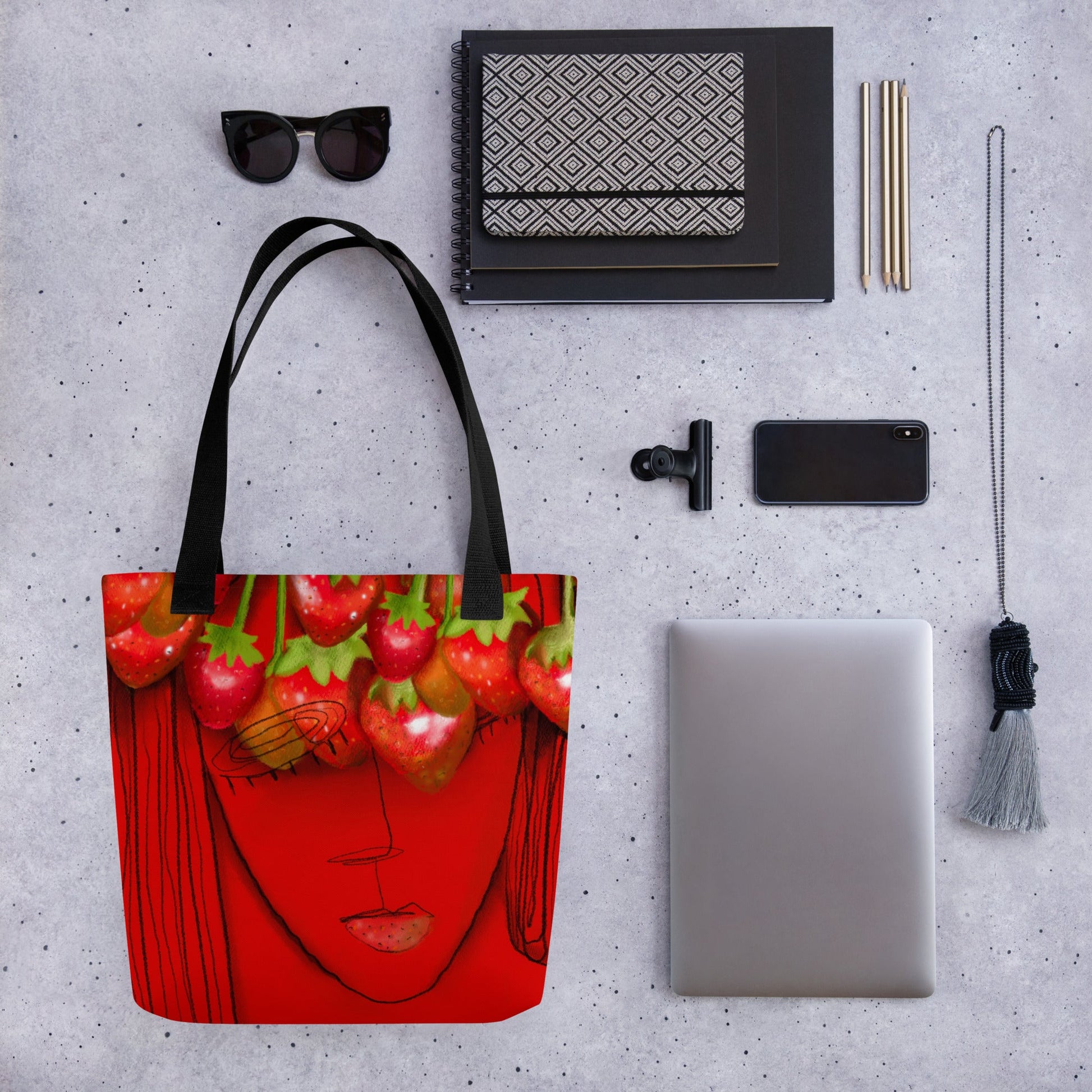 fashion-tote-bag-strawberry-black