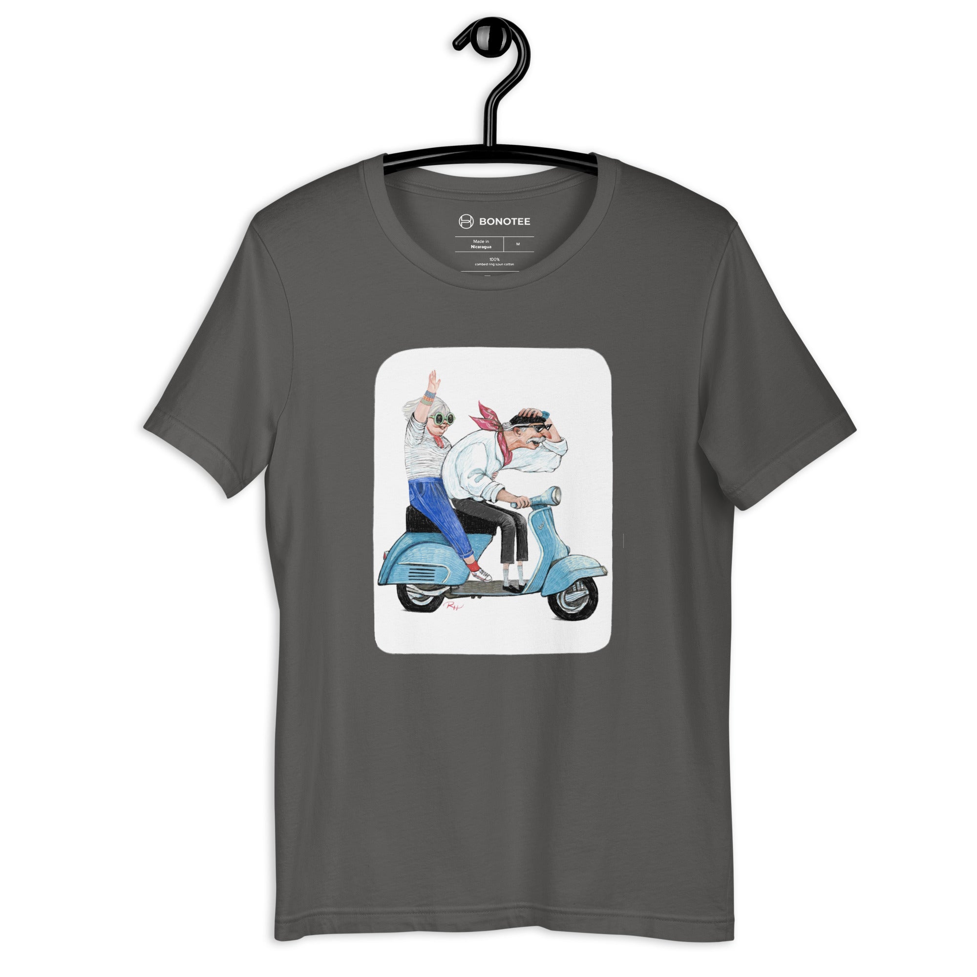 T best sale shirt vespa